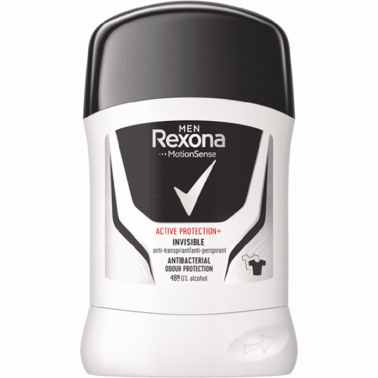 Rexona Antiperspirant Stick 50Ml Men Invisible Active Protection