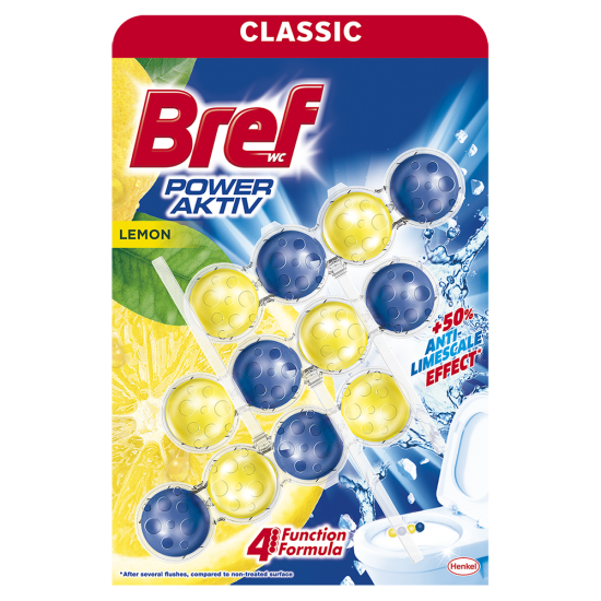 Bref Odorizant Wc Bile 3X50G Aktiv Lemon