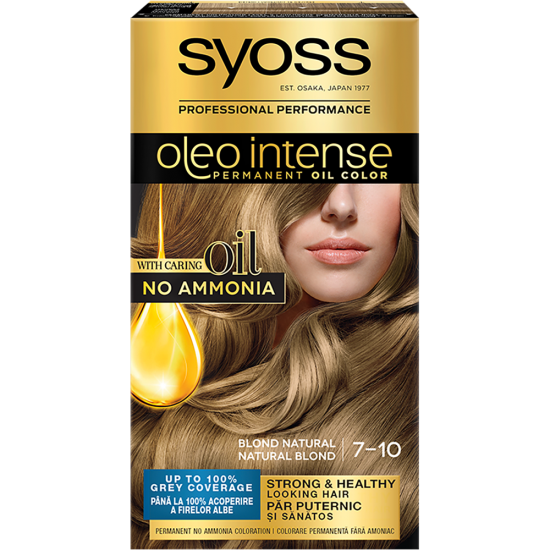 Syoss Vopsea Par Oleo 7/10 Natural Blond Syoss Vopsea Par Oleo 7/10 Natural Blond