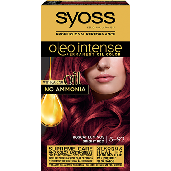 Syoss Vopsea Par Oleo 5/92 Bright Red Syoss Vopsea Par Oleo 5/92 Bright Red