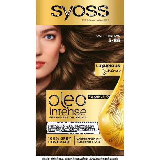 Syoss Vopsea Par Oleo 5/86 Sweet Brown
