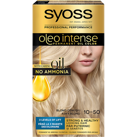 Syoss Vopsea Par Oleo 10/50 Ashy Blonde