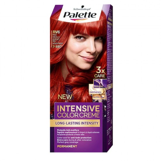 Palette Icc Vopsea Par Rv6 Rosu Scarlet
