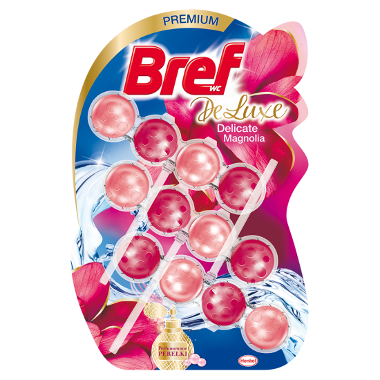 Bref Deluxe Odorizant Wc Bile3X50G Magnolia Bref Deluxe Odorizant Wc Bile3X50G Magnolia