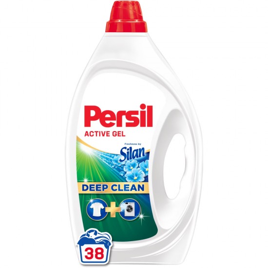 Persil Detergent Lichid 1.71L Active Gel Silan 38 Spalari Persil Detergent Lichid 1.71L Active Gel Silan 38 Spalari