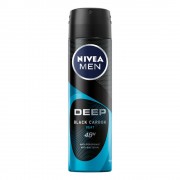 Nivea Antiperspirant Deo 150Ml Men Deep Black Carbon Beat