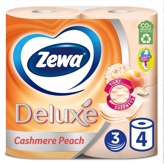 Zewa Hartie Igienica 4Role 3Straturi Peach