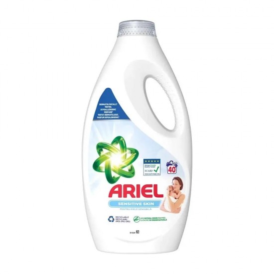 Ariel Detergent Lichid 2l Sensitive Skin 40spalari