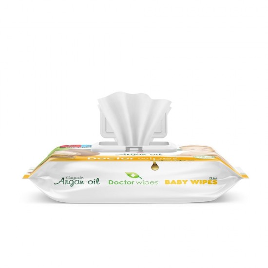 Doctor servetele umede cu capac 20x18cm ulei de argan