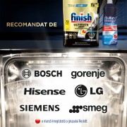 Finish Detergent Vase Capsule 72 buc Powerball Ultimate Plus Lemon All in 1 Finish Detergent Vase Capsule 72 buc Powerball Ultimate Plus Lemon All in 1