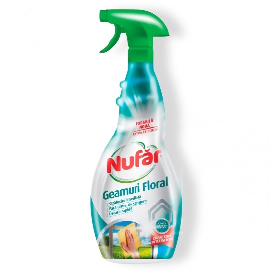 Nufar Spray Solutie Geam 500Ml Floral