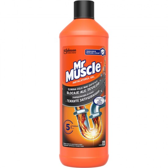 Mr. Muscle Solutie desfundat Gel 1L