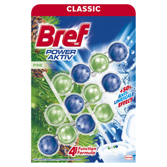 Bref Odorizant WC Bile Power Aktiv 3x50g Pin Bref Odorizant WC Bile Power Aktiv 3x50g Pin