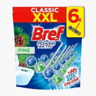 Bref Odorizant WC Bile Power Aktiv 6x50g Pin Bref Odorizant WC Bile Power Aktiv 6x50g Pin
