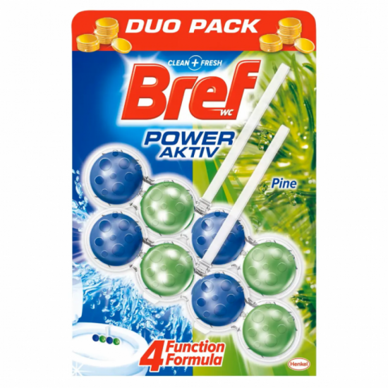 Bref Odorizant WC Bile Power Aktiv 2x50g Pin