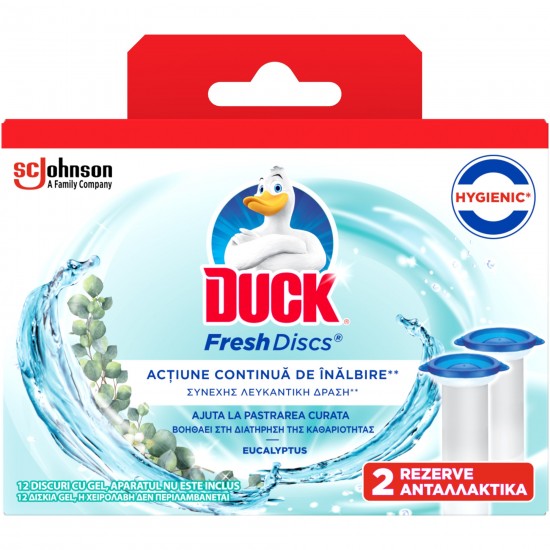 Duck Fresh Discs Rezerva 2X36Ml Twin Active Eucalyptus