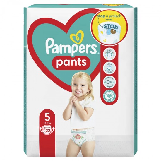Pampers Scutec Pants Nr.5 12-17Kg 22Buc