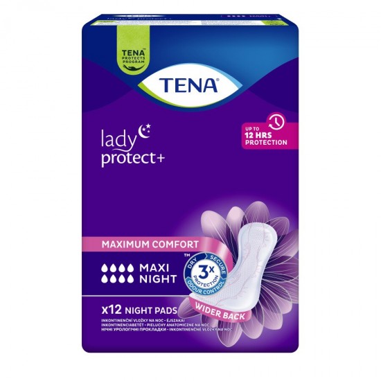 TENA LADY MAXI NIGHT (12-PACK)                               