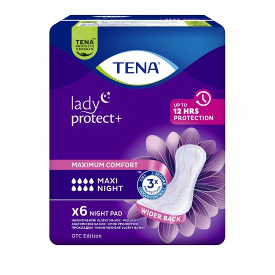 TENA LADY MAXI NIGHT (6-PACK)                               