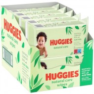 Servetele umede Huggies, Natural Care, 10 pachete, 560 buc