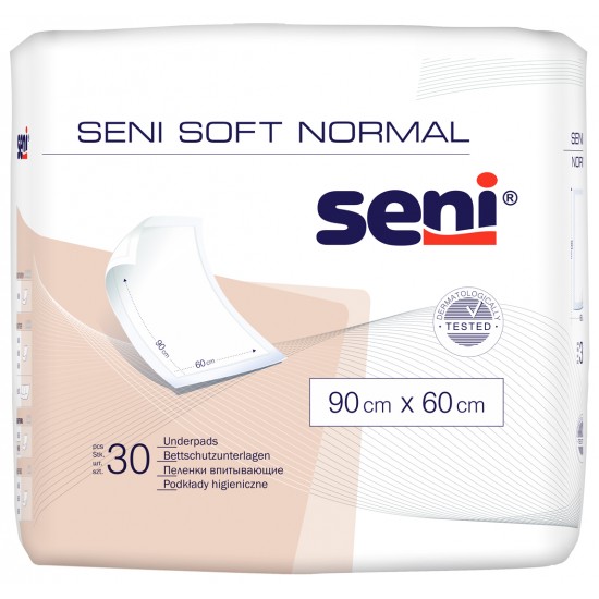 Seni Soft Normal - aleze igienice 90x60 cm 30buc/pachet