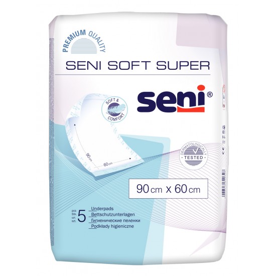 Seni soft Super protectie pat 60x90cm 5buc