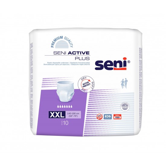 Seni ACTIVE Plus XXL 10 buc/pachet