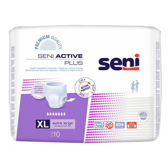 Seni ACTIVE Plus Extra Large 10 buc/pachet
