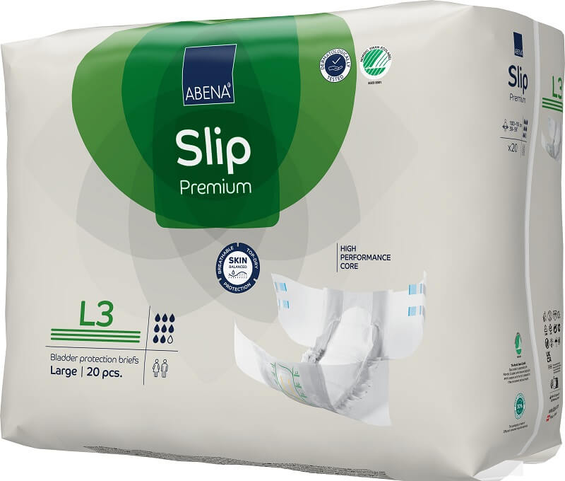 ABENA- Scutec incontinenta, hipolergenic Abena Slip L3 Premium, 20 buc, absorbtie 3600 ml - imagine 4