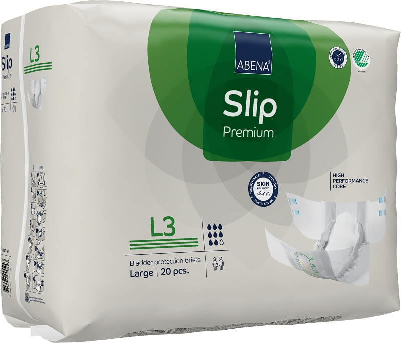 ABENA- Scutec incontinenta, hipolergenic Abena Slip L3 Premium, 20 buc, absorbtie 3600 ml - imagine 5