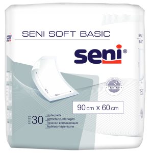 Seni Soft Basic aleze igienice 90cm x60 cm 30buc/pachet — Seni