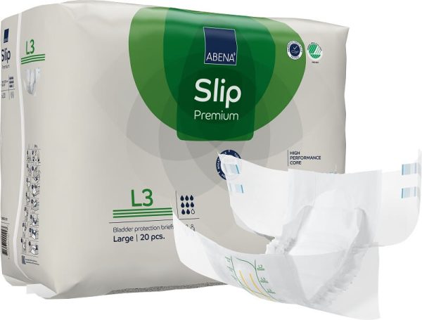 ABENA- Scutec incontinenta, hipolergenic Abena Slip L3 Premium, 20 buc, absorbtie 3600 ml — Abena
