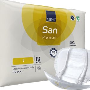 Abena San 7, 30 buc, 2100 ml- absorbante anatomice pentru incontinenta severa — Abena