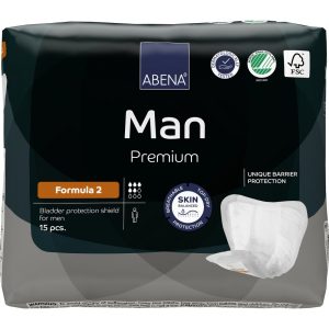 Abena Man F2 – Absorbante incontinenta pentru barbati, 700 ml, 15 bucati — Abena