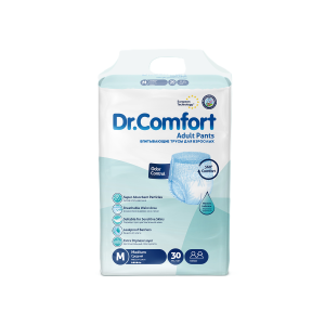 Dr. Comfort Scutece Adulți Tip Chilot M 30 buc – Protectie Eficienta, Libertate de Mișcare, Livrare Rapida — Dr. Comfort