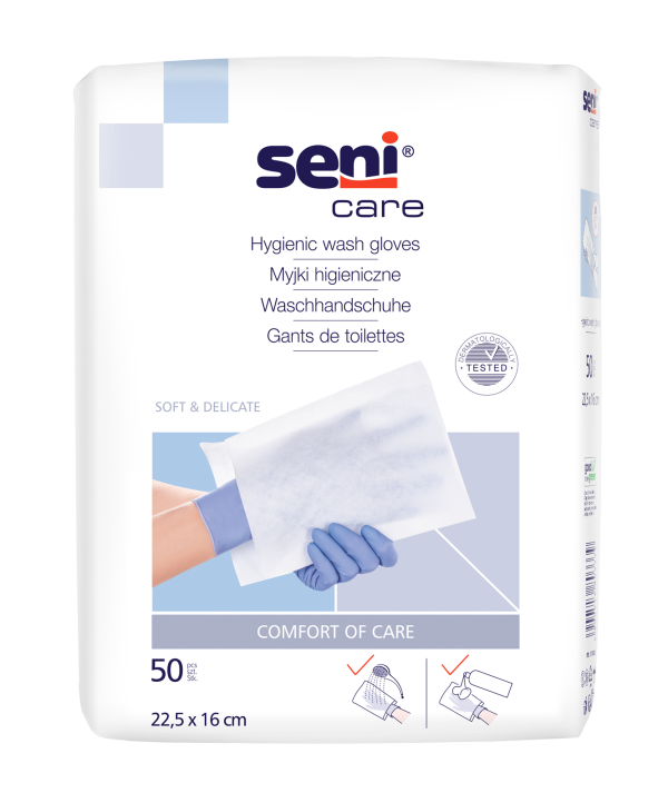 Seni Care Manusi nelaminate de curatare — Seni
