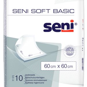 Seni Soft Basic aleze igienice 90cm x60 cm 10buc/pachet — Seni