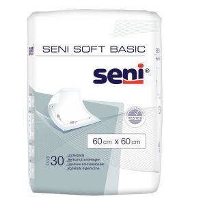 Seni Soft Basic aleze igienice 60cm x60 cm 30buc/pachet — Seni
